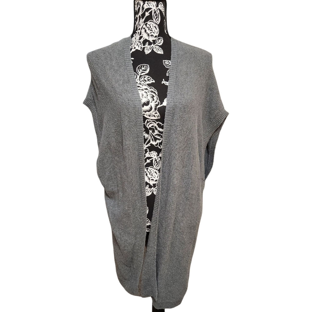 Ruby Moon Sleevless Waterfall Cardigan